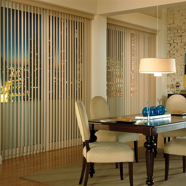 Delicate Vertical Blinds Fabric Semi-blackout 100 Polyester (1)